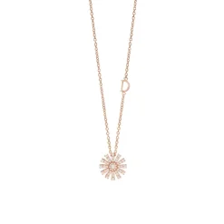 Damiani Collane>Collana in oro rosa con diamanti, 12 mm.