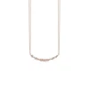 Damiani Collane>Collana in oro rosa con diamanti e diamanti brown