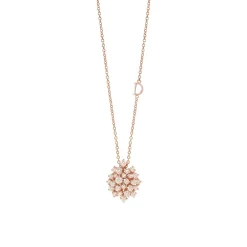 Damiani Collane>Collana in oro rosa con diamanti