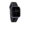 Uomo Damiani Uomo>Cover watch con texture Metropolitan in titanio metal-blu con diamanti
