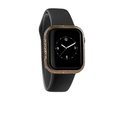 Uomo Damiani Uomo>Cover watch con texture Metropolitan in titanio techno-gold con diamanti