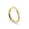 Damiani Fedi Nuziali>Fede nuziale in oro giallo con diamante, 3,50 mm.