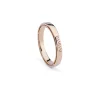 Damiani Fedi Nuziali>Fede nuziale in oro rosa con diamante, 3,30 mm.