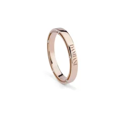 Damiani Fedi Nuziali>Fede nuziale in oro rosa con diamante, 3,30 mm.