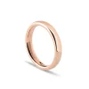 Damiani Fedi Nuziali>Fede nuziale in oro rosa con diamante, 3,50 mm.