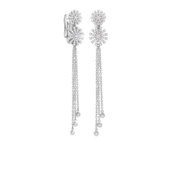 Damiani Orecchini>Orecchini in oro bianco con diamanti