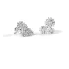 Damiani Orecchini>Orecchini in oro bianco con diamanti