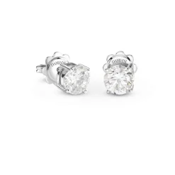 Damiani Orecchini>Orecchini in oro bianco con diamanti 0,22 carati