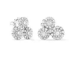 Damiani Orecchini>Orecchini in oro bianco con diamanti