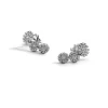Damiani Orecchini>Orecchini in oro bianco con diamanti