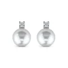 Damiani Orecchini>Orecchini in oro bianco con perle e diamanti