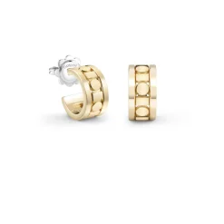 Damiani Orecchini>Orecchini in oro giallo, 5,7 mm.