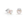 Damiani Orecchini>Orecchini in oro rosa con diamanti taglio cuore
