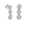 Damiani Orecchini>Orecchini in oro rosa con diamanti