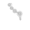 Damiani Orecchini>Orecchino singolo in oro bianco con diamanti
