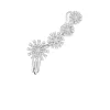 Damiani Orecchini>Orecchino singolo in oro bianco con diamanti