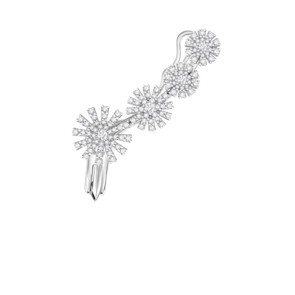 Damiani Orecchini>Orecchino singolo in oro bianco con diamanti