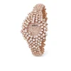 Damiani Orologi>Orologio full pavé in oro rosa con diamanti