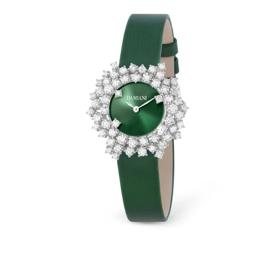 Damiani Orologi>Orologio in oro bianco con diamanti