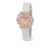 Damiani Orologi>Orologio in oro rosa con diamanti e quadrante pavé